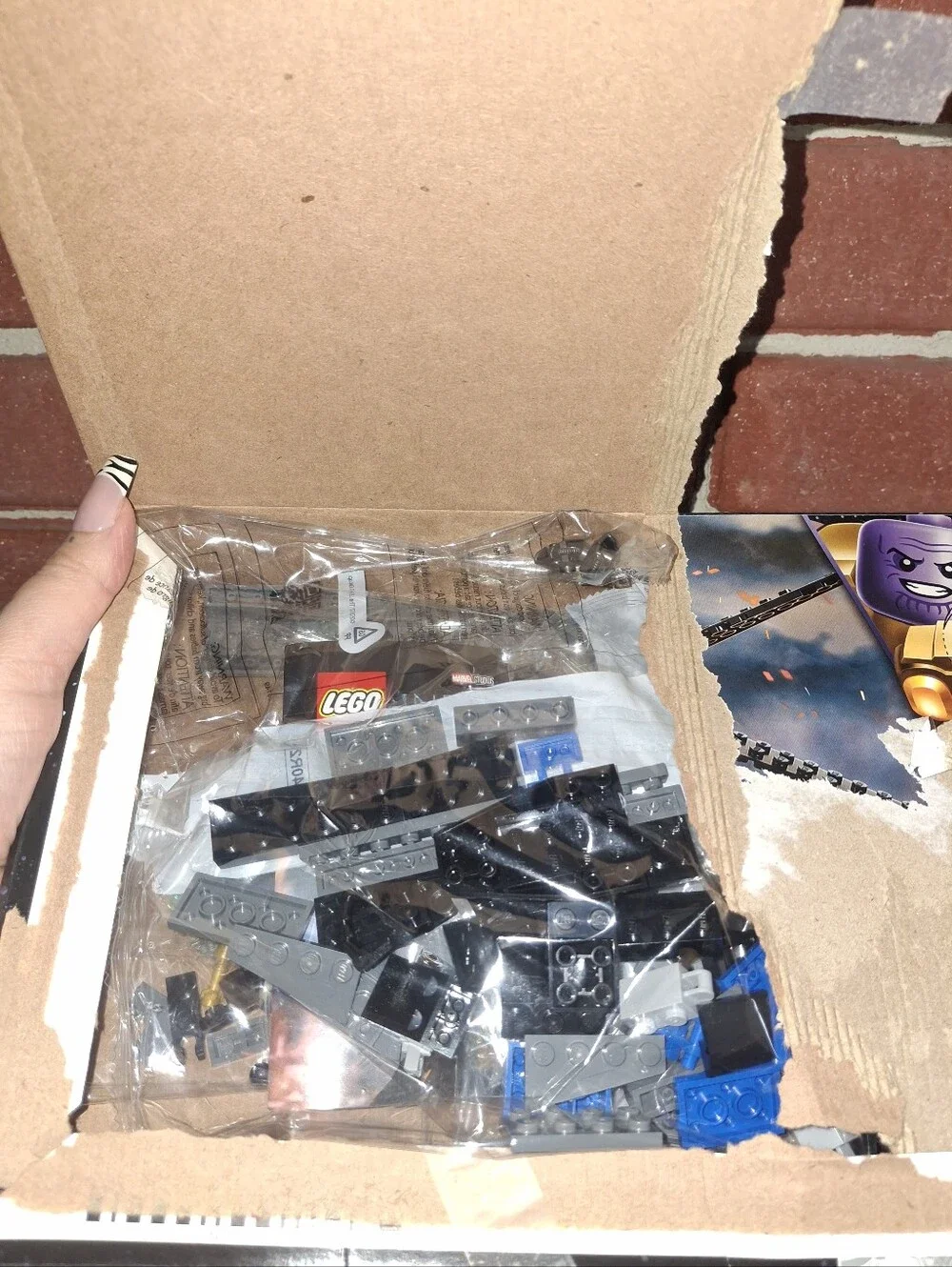 LEGO Marvel Infinity Saga Black Panther Dragon Flyer - Black